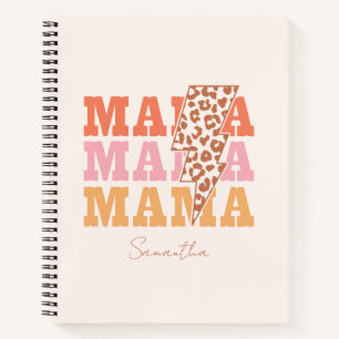 Carnet Répétition Rustique "Mama"