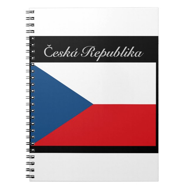 Carnet République tchèque vlajka (Devant)
