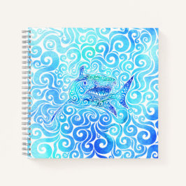 Carnet Requin tourbillonnant