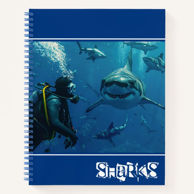 Carnet Requins (Devant)