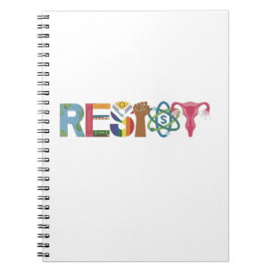 Carnet Résister à la résistance des chemises combattre la