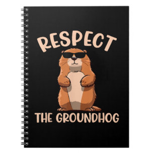Carnet Respectez la marmotte - Jour de la marmotte Woodch
