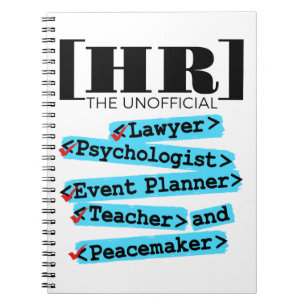 Carnet Ressources humaines RH non officielles amusantes
