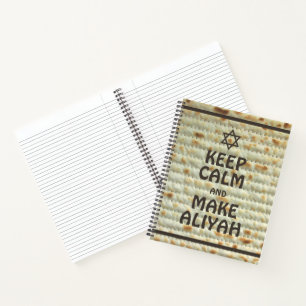 Carnet Restez Calme Et Faites De L'Aliyah - Matzah