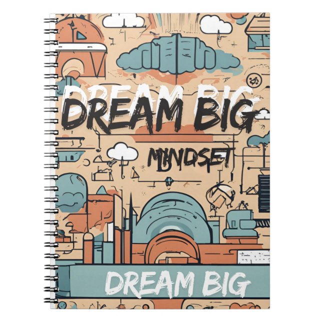 Carnet Restez inspiré - Motivation et mise à niveau (Devant)