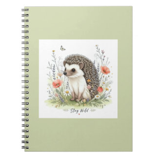 Carnet Restez Sauvage Petit Hérisson de la Forêt
