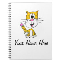 Retour À L'École Cat Enseignant Personnalisé