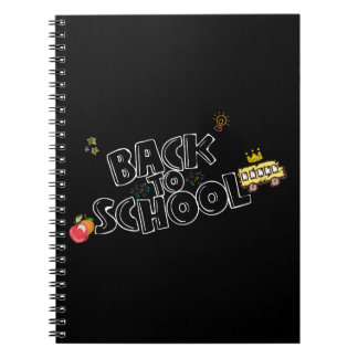Carnet Retour à l'école Chemise Funny Bus scolaire avec C