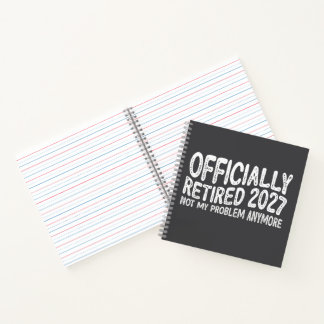 Carnet Retraite 2027 Retraité 2027 Plus Mon Problème