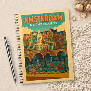 Carnet Rétro Amsterdam Pays-Bas