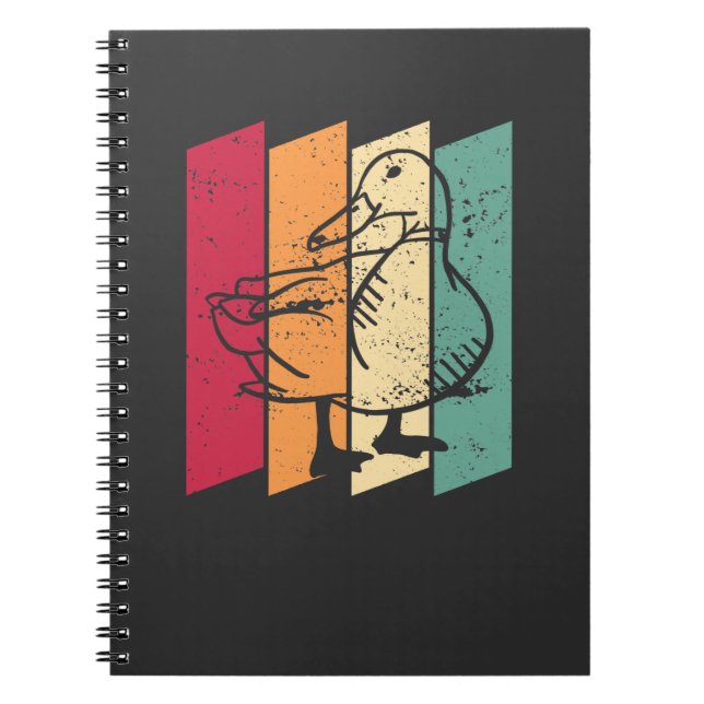 Carnet Rétro-canard (Devant)