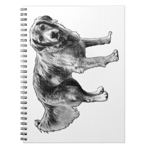 Carnet Retro Comic Chien