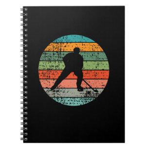 Carnet Rétro de hockey sur glace