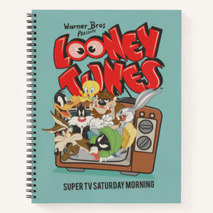 Carnet Rétro LOONEY TUNES™ Éclatant de la télévisio