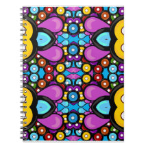 Retro Record Art Abstrait Fun Motif Design