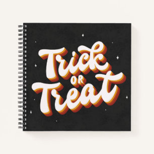 Carnet Retro Trick ou Treat