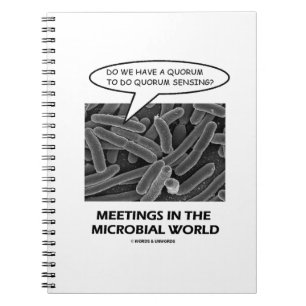 Carnet Réunions Dans Le Monde Microbien (Détection Du Quo