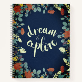 Carnet Rêve Élégant Et Exploration