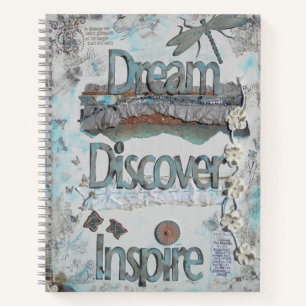 Carnet Rêver, Découvrir, Inspirer Citation
