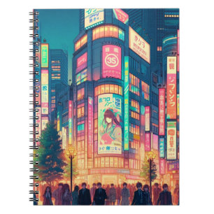 Carnet Rêves néon de Shibuya