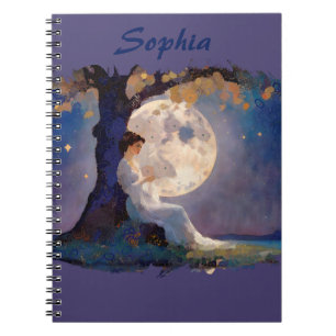 Carnet Rêveur au Clair de Lune - Ciel Nocturne Serein