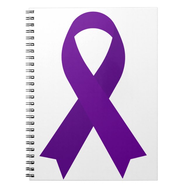 Carnet Ribbon violet Lupus ITP HS Lewy Body Dementia (Devant)
