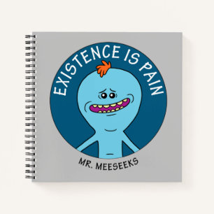 Carnet RICK ET MORTY™ L'Existence Est Une Douleur
