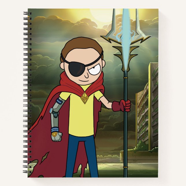 Carnet RICK ET MORTY™ | Morty mal (Devant)