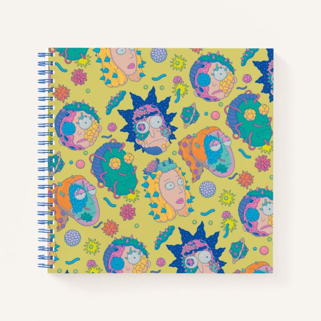 Carnet RICK ET MORTY™ | Motif de famille Smith infecté (Devant)