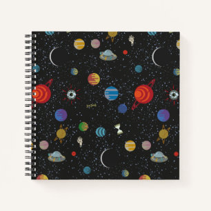 Carnet RICK ET MORTY™ Motif spatial