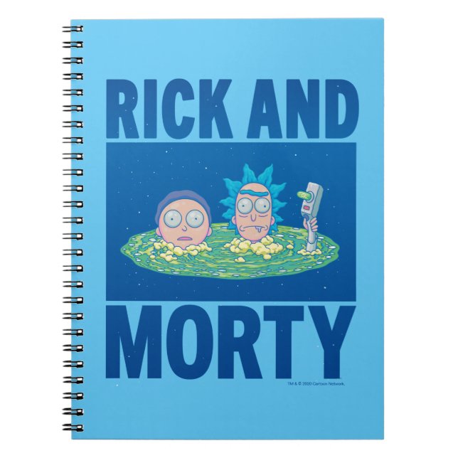Carnet RICK ET MORTY™ | Parcourir le portail (Devant)
