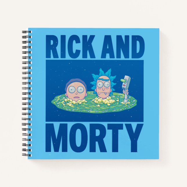 Carnet RICK ET MORTY™ | Parcourir le portail (Devant)