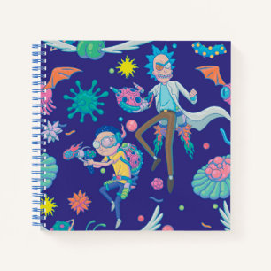 Carnet RICK ET MORTY™ Parmi les Motifs de cellules in