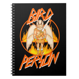 Carnet RICK ET MORTY™ Pentagramme d'oiseaux