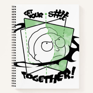 Carnet RICK ET MORTY™ Prenez votre S# ! t Together !
