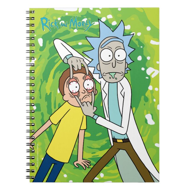 Carnet RICK ET MORTY™| Regarde Ça (Devant)