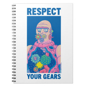 Carnet RICK ET MORTY™ Respectez vos vitesses