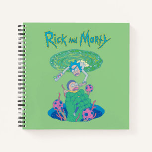 Carnet RICK ET MORTY™ Secourt du portail