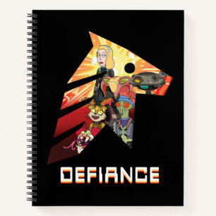 Carnet RICK ET MORTY™ Space Beth Defiance Crew