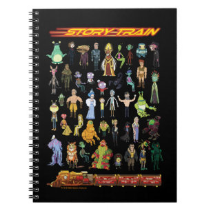 Carnet RICK ET MORTY™ Train d'histoire