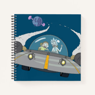 Carnet RICK ET MORTY™ Vol En Navire Spatial
