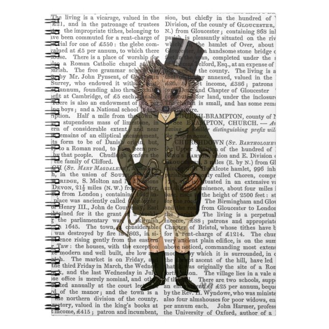 Carnet Rider de Hérisson complet (Devant)