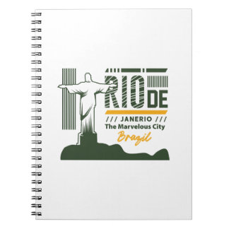 Carnet Rio de Janeiro Brésil Christ le design urbain