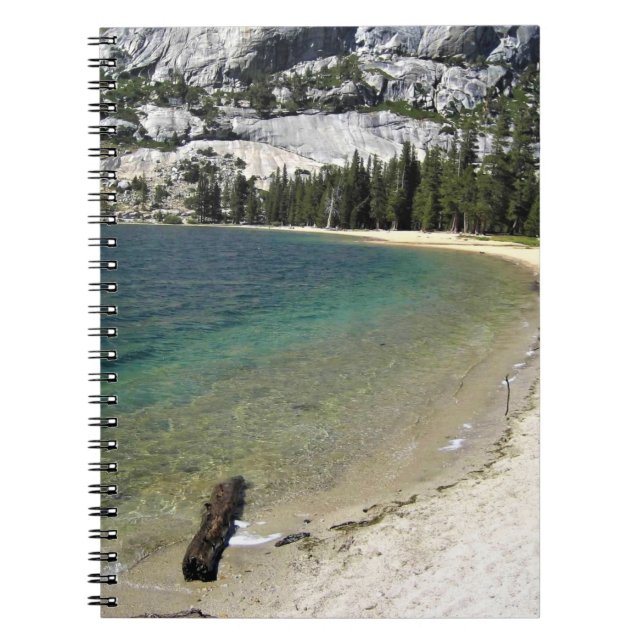 Carnet Rive du lac Tenaya, Yosemite, CA (Devant)