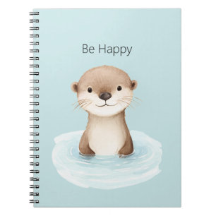 Carnet Rivière Bleue Gentille Loutre  