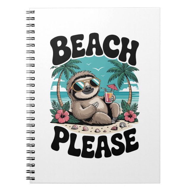 Carnet Roatan Honduras Sloth Summer (Devant)