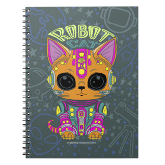 Carnet Robot Cat