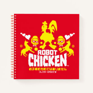 Carnet Robot Chicken Nerd Unicorn