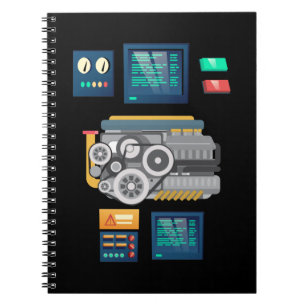 Carnet Robot cool Intelligence artificielle