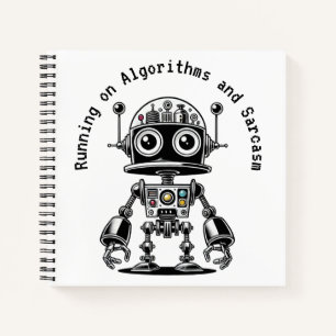 Carnet Robot de tête de dôme - Exécution sur algorithmes